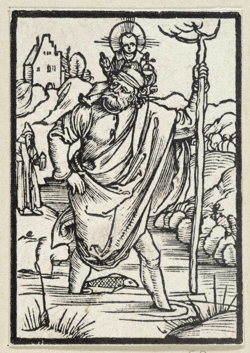 Heiliger Christophorus (63 religiöse Szenen)