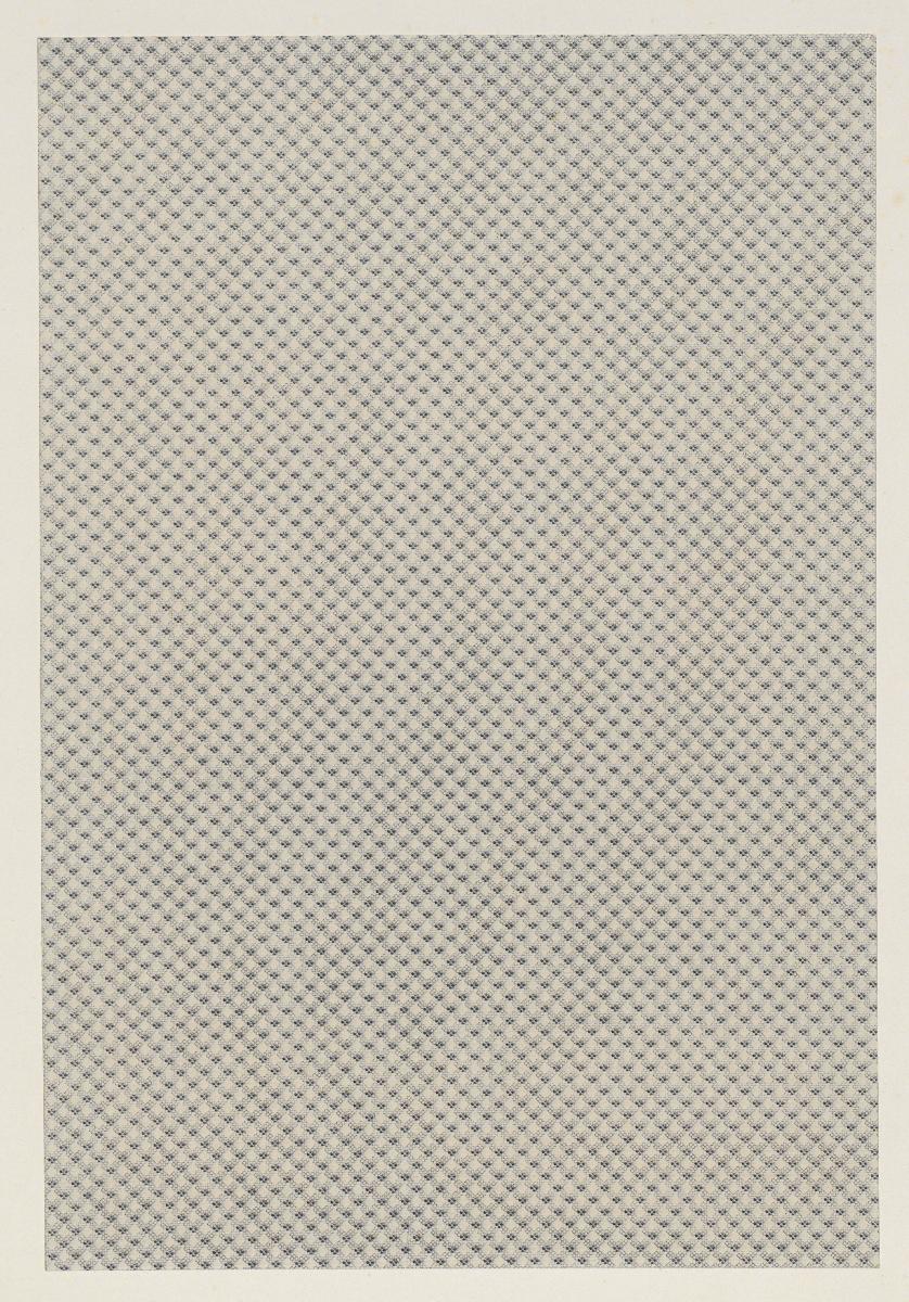 Walzendruckpapier (feines Gittermuster, nach alten Mustern)