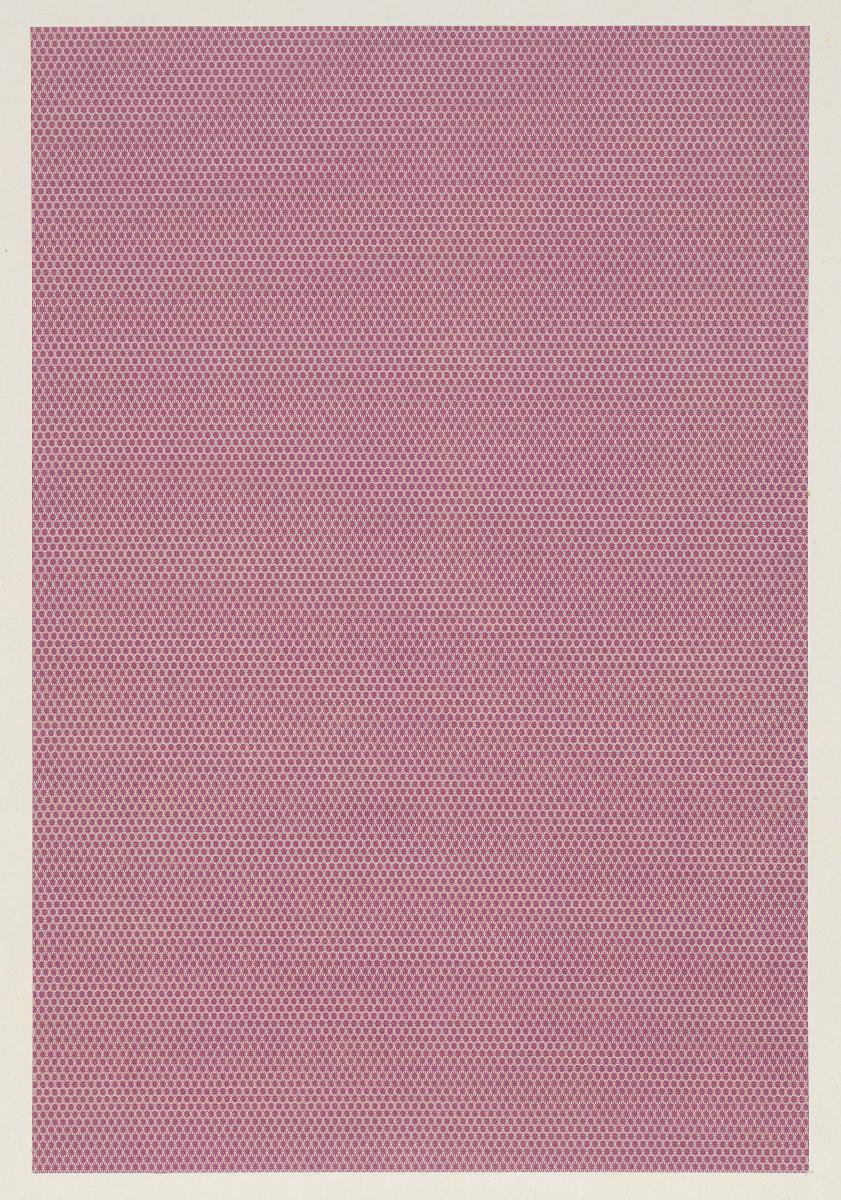 Walzendruckpapier (kleines Flächenmuster, nach alten Mustern)