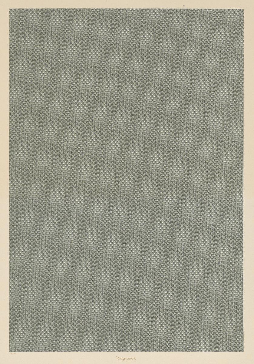 Walzendruckpapier (feines geometrisches Flächenmuster)