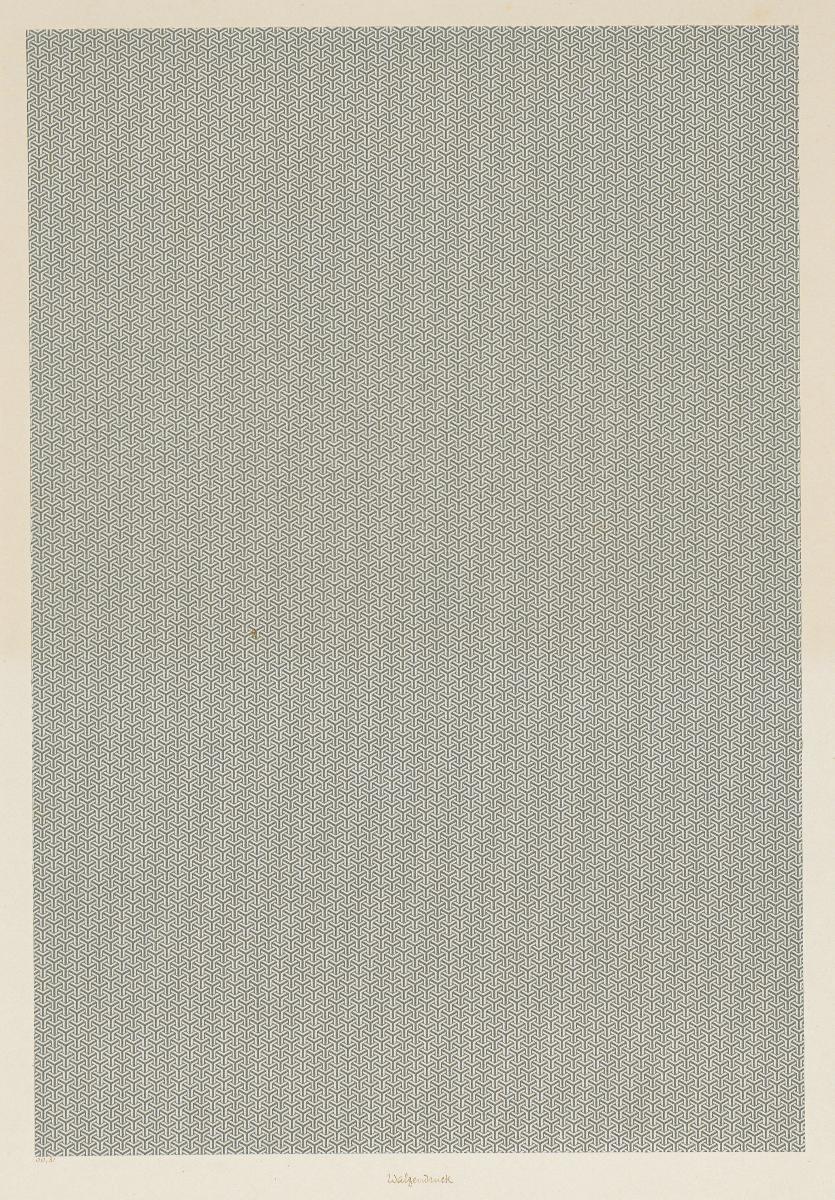 Walzendruckpapier (kleines geometrisches Flächenmuster)