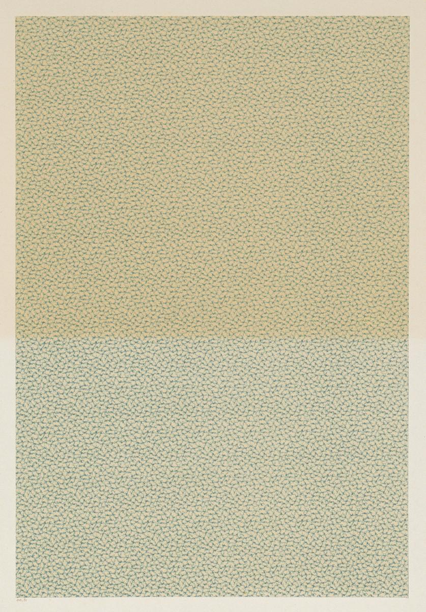 Walzendruckpapier (kleines Flächenmuster, nach alten Mustern)