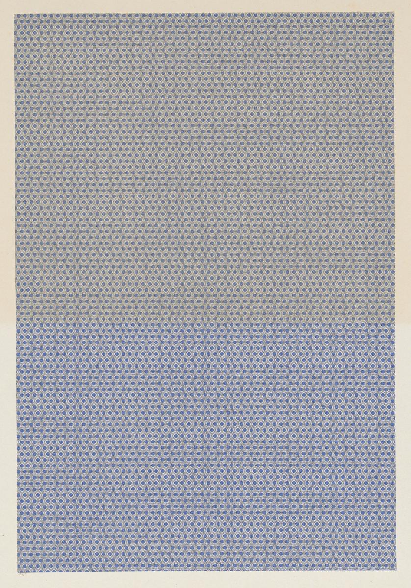 Walzendruckpapier (kleines Flächenmuster, nach alten Mustern)