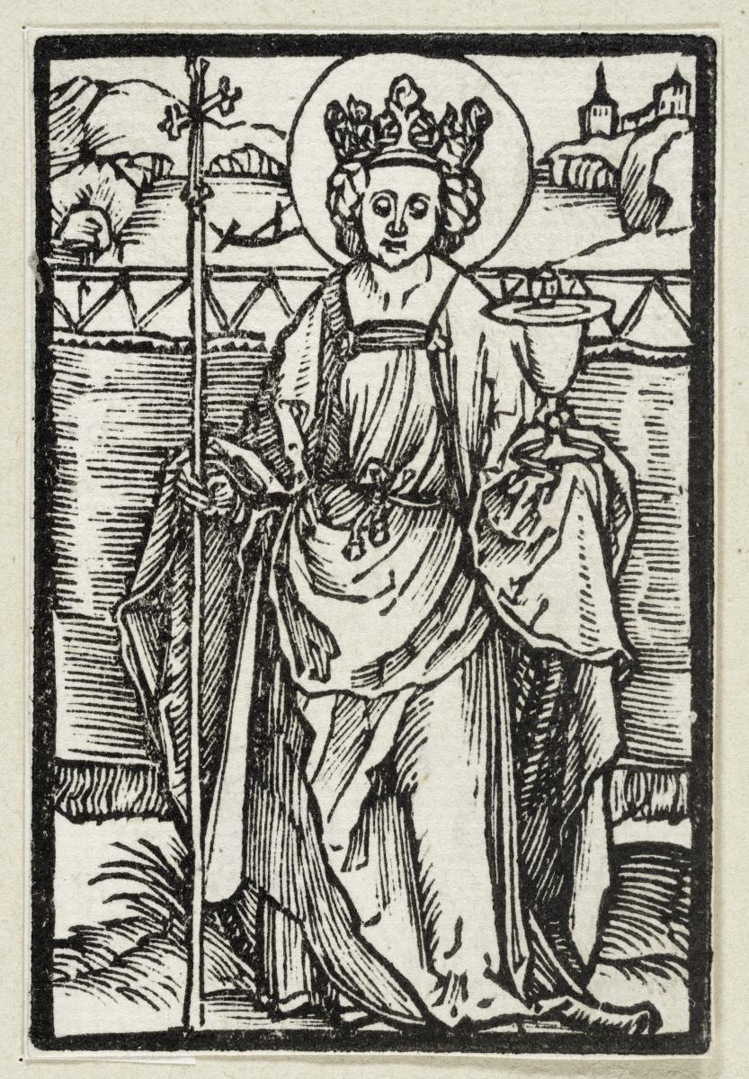 Heilige Barbara (63 religiöse Szenen)