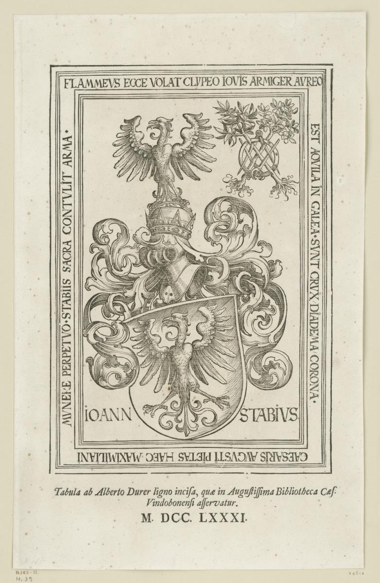 Wappen des Johann Stabius