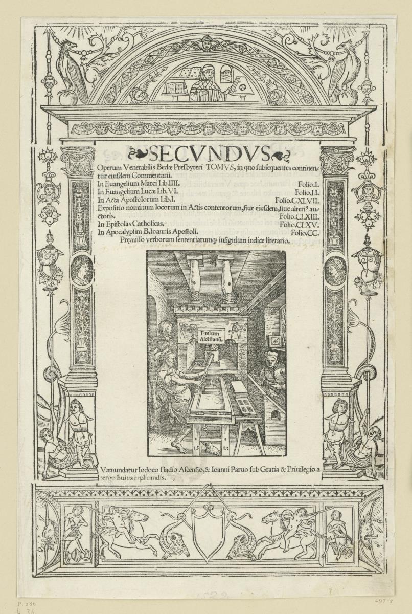 Die Druckerpresse