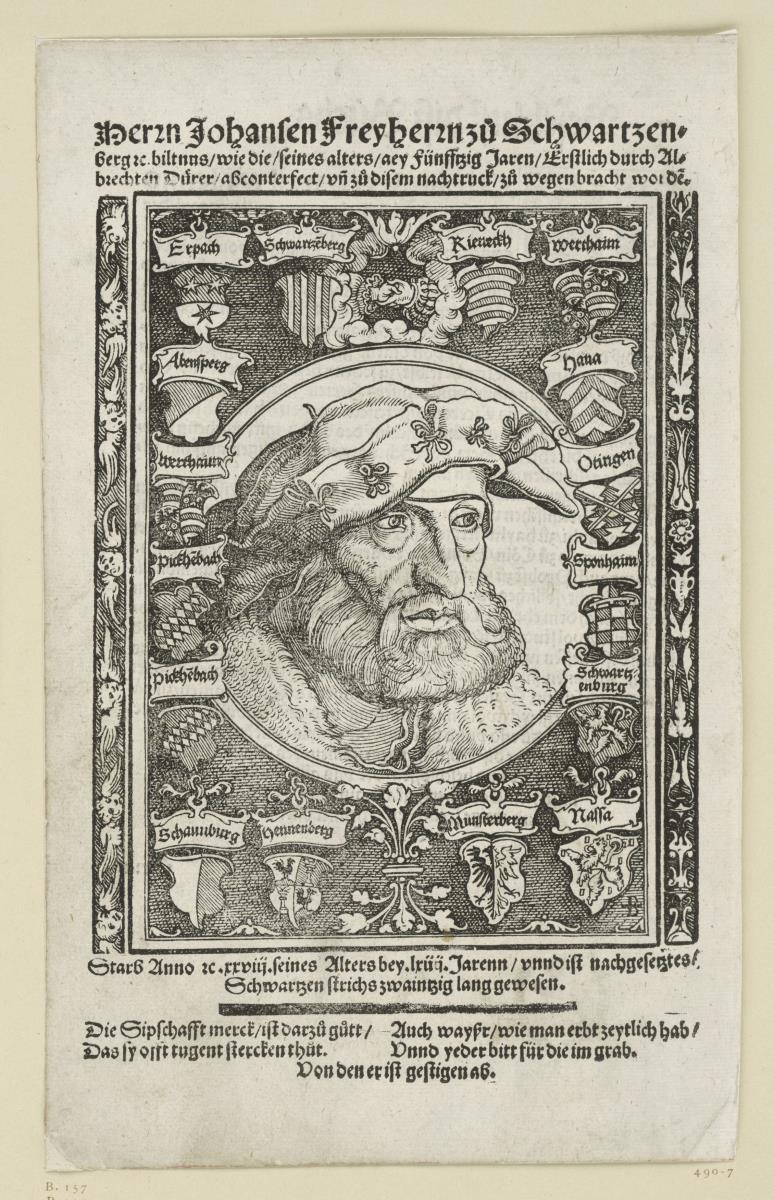 Porträt des Johannes Freiherr zu Schwarzenberg