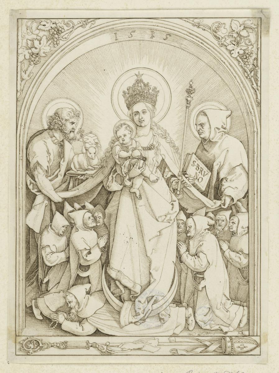 Madonna mit den Kartäusern (Kopie nach B. 180)