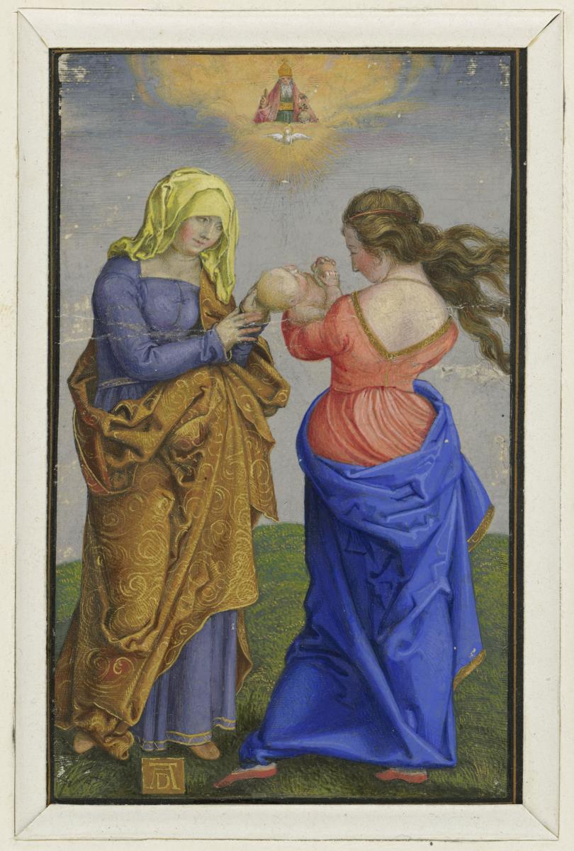 Maria mit Kind und der heiligen Anna