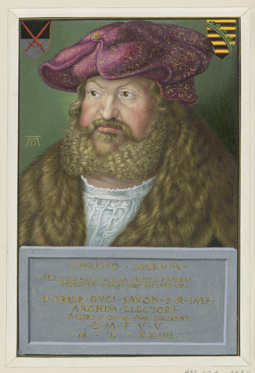 Porträt Friedrichs des Weisen, Kurfürst von Sachsen