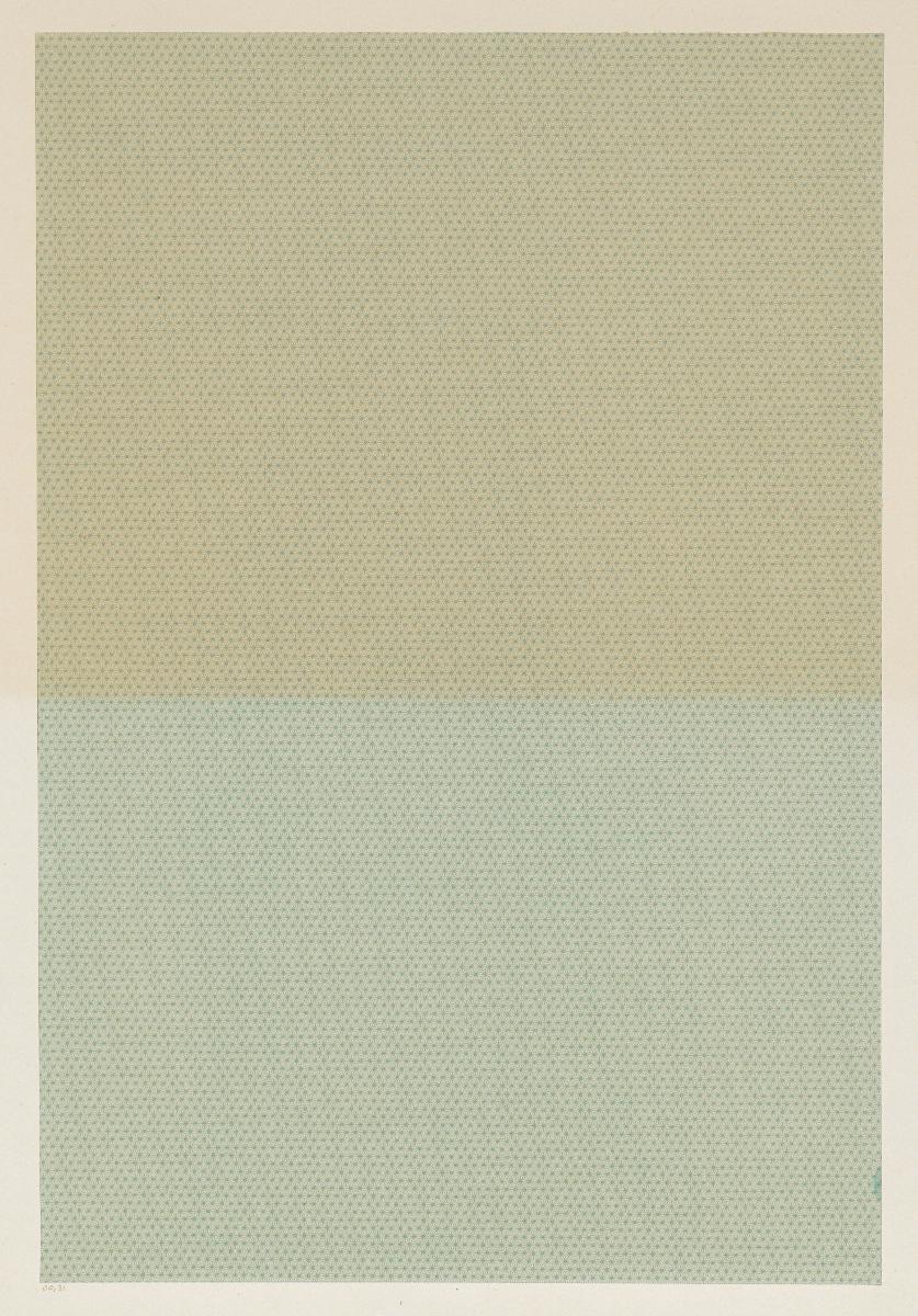 Walzendruckpapier (feines Sternchenmuster, nach alten Mustern)
