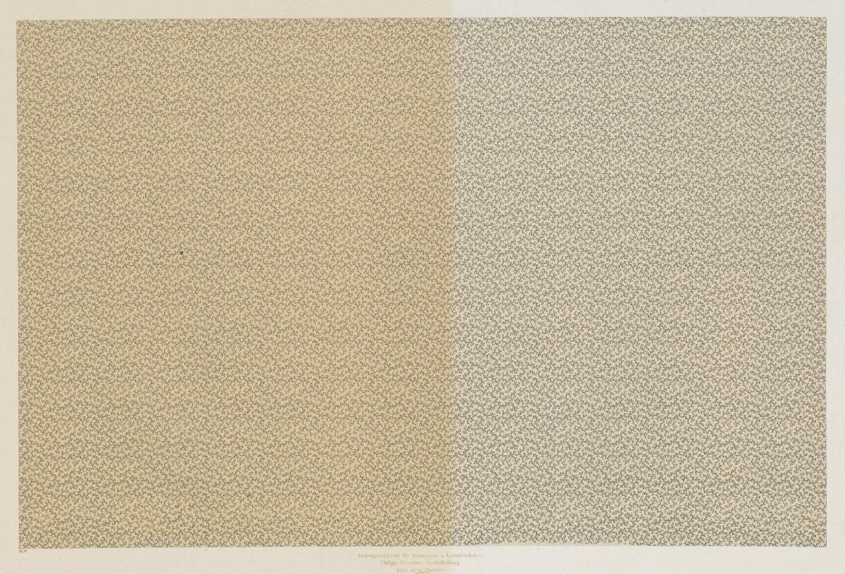 Walzendruckpapier (feines Flächenmuster, nach alten Mustern)