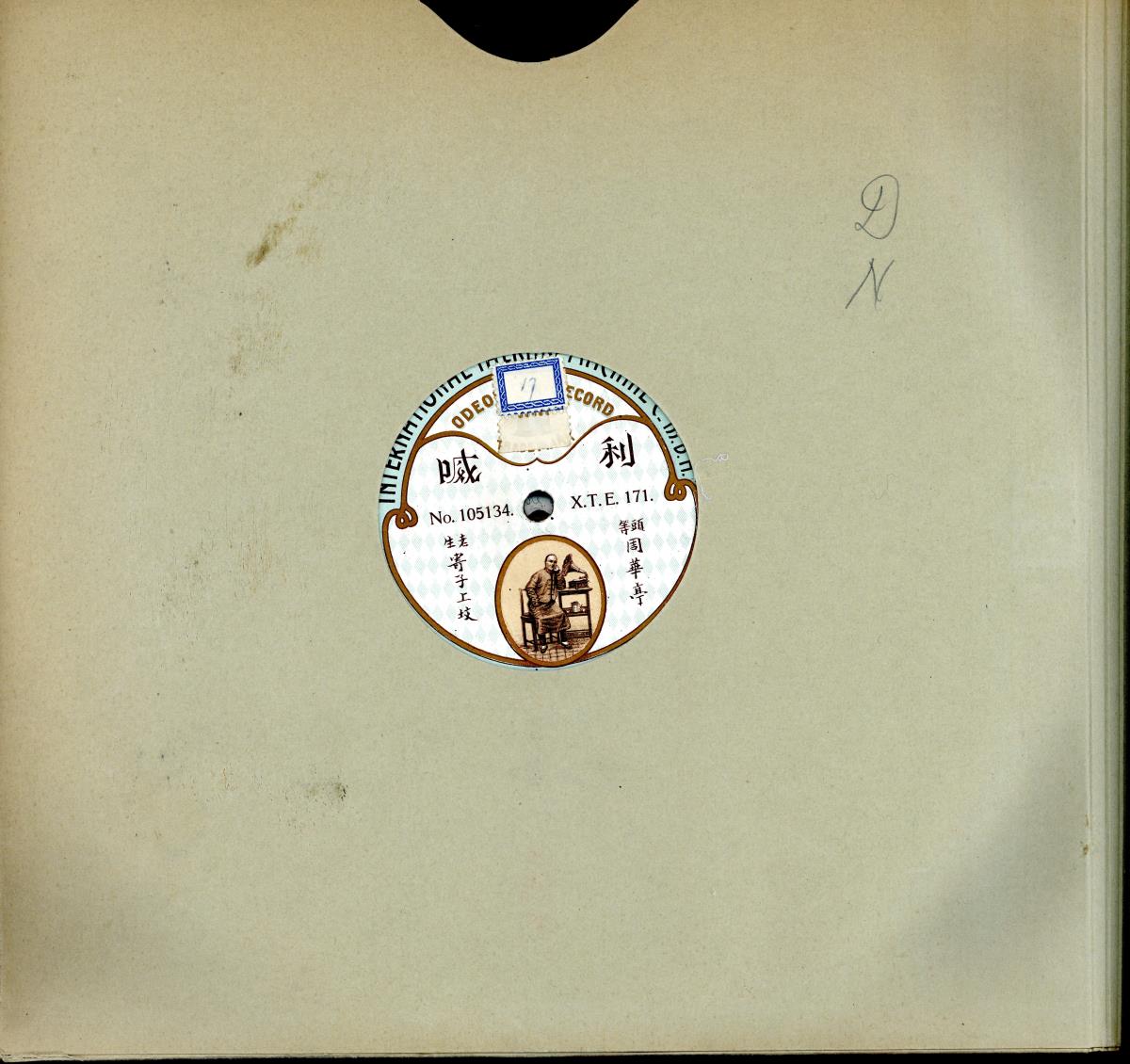 Titel A:  Der Berg Líntóng (臨潼山); 
Titel B:  Jìzǐ - Shàngfén  (寄子上坟)
