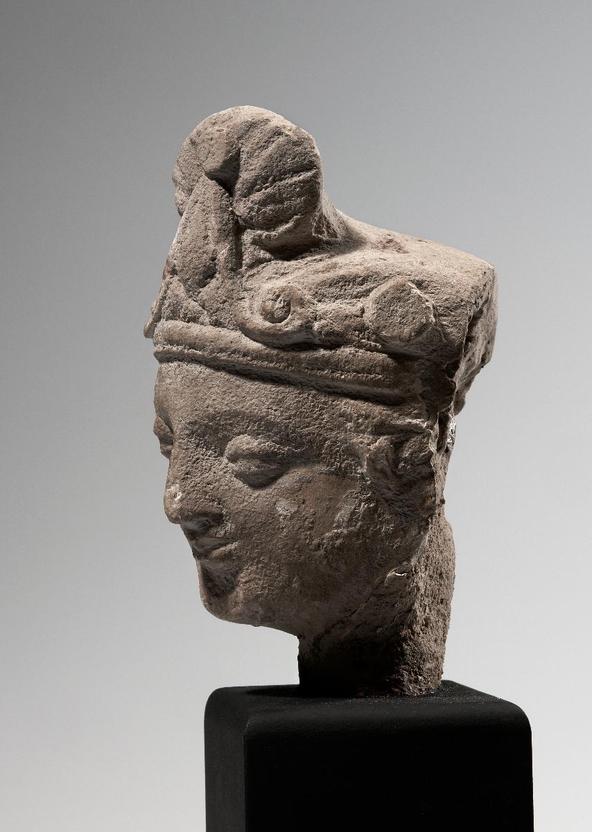 Kopf eines Mannes mit Turban