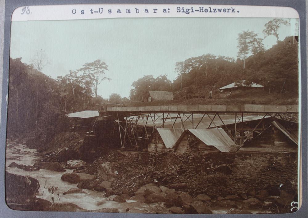 Ost-Usambara. Sigi-Holzwerk