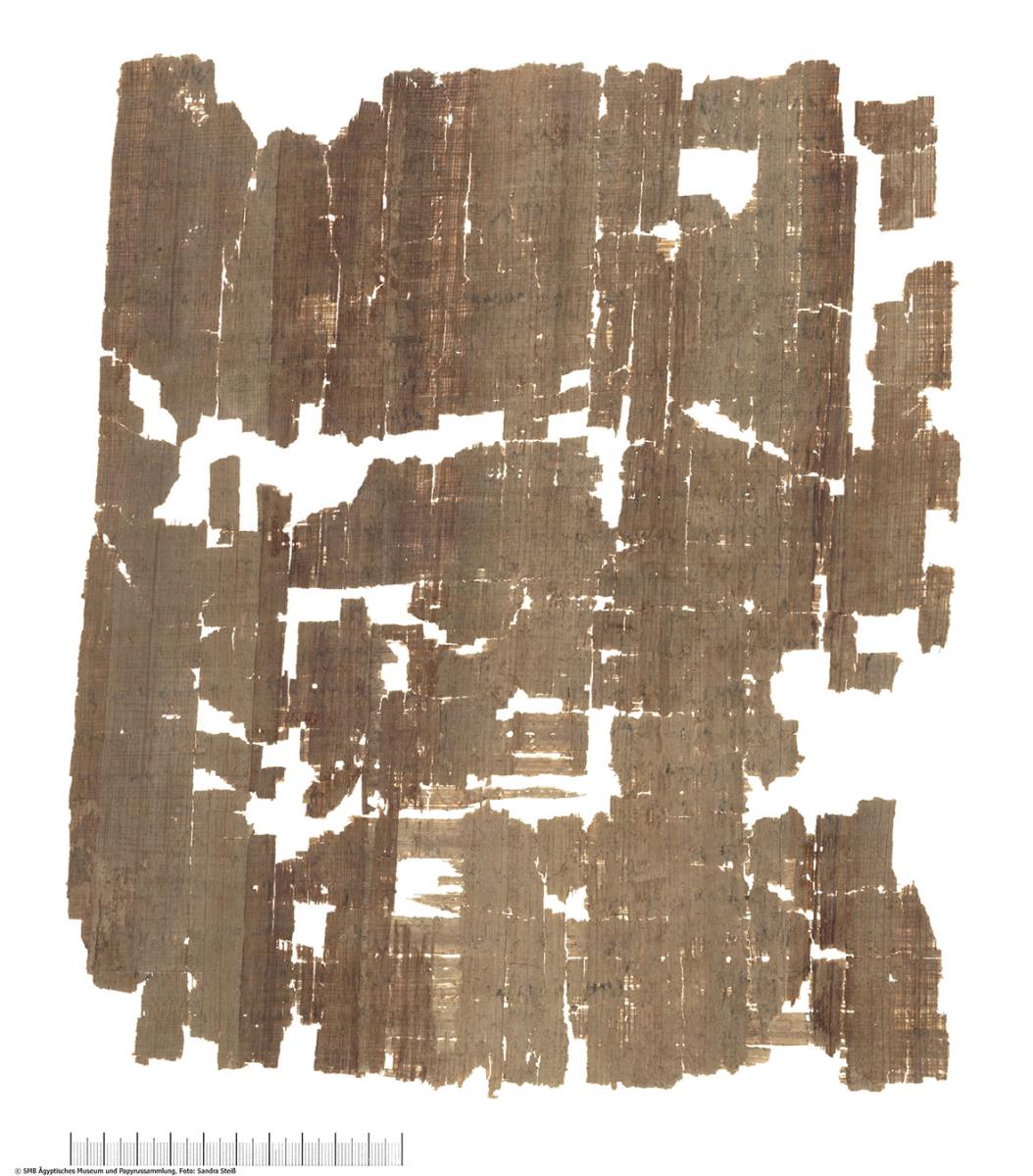 Aramäischer Papyrus mit der Lebensgeschichte des weisen Achiqar