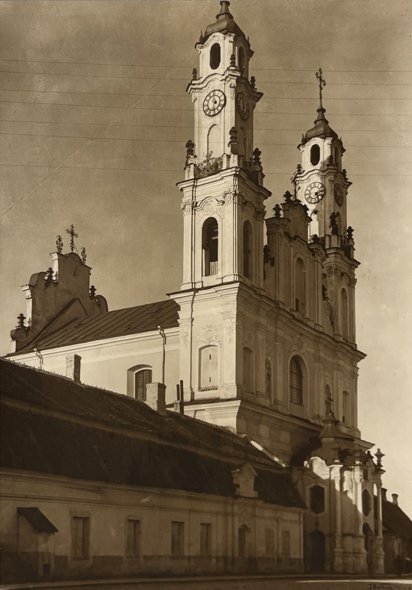 Vilnius, Himmelfahrtskirche (Missionskirche) mit Klostergebäude