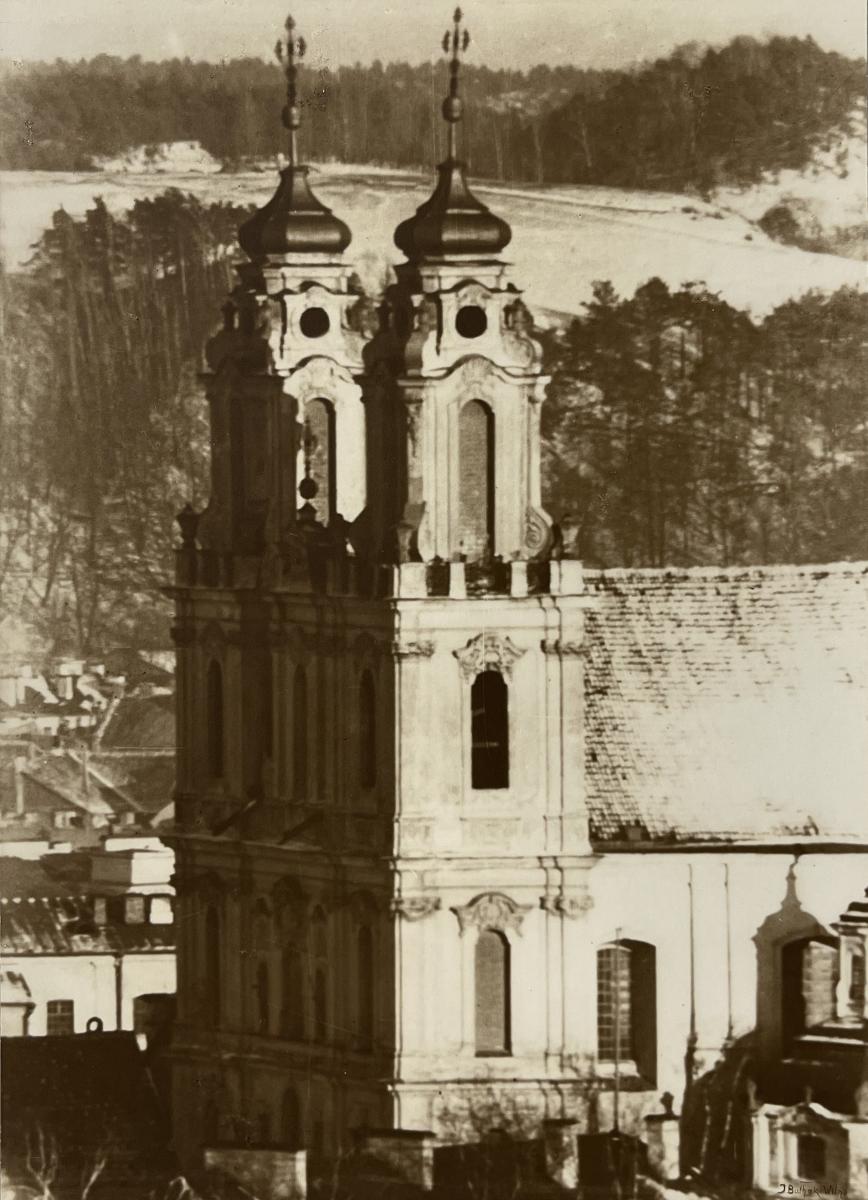 Vilnius, St. Katharina-Kirche von Südwesten