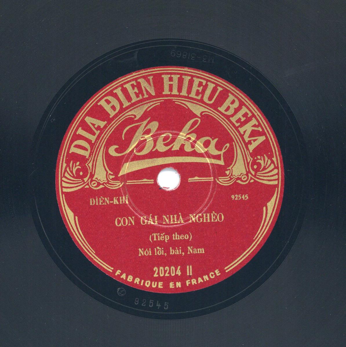 Titel A: Con gai nha ngheo