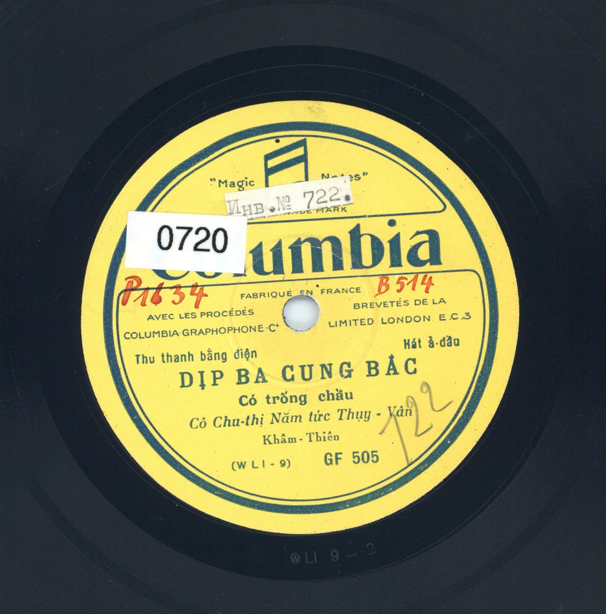 Titel A: Dip ba cung bac
Titel B: s. A.