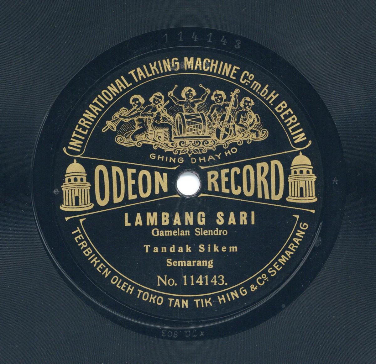 Titel A: Lambang sari
Titel B: s. A. (Forts.)