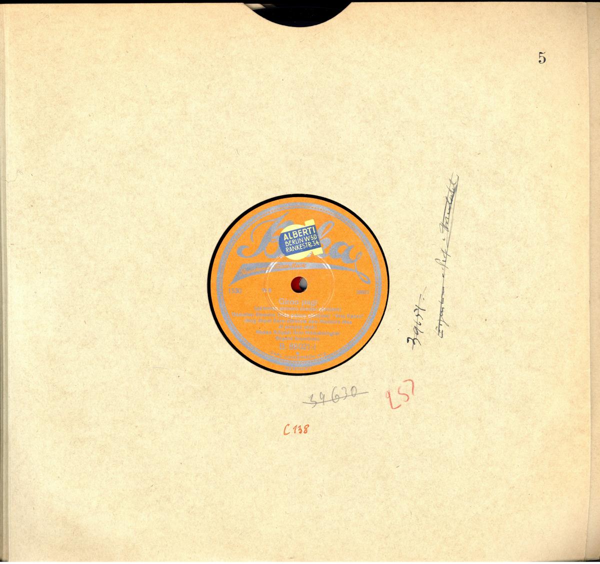 Titel A: Gagak Setro (gamelan slendro)
Titel B: Giroo pagi (gamelan slendro zonder)
