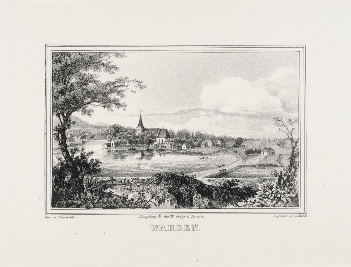Ansicht von Wargen in Preußen