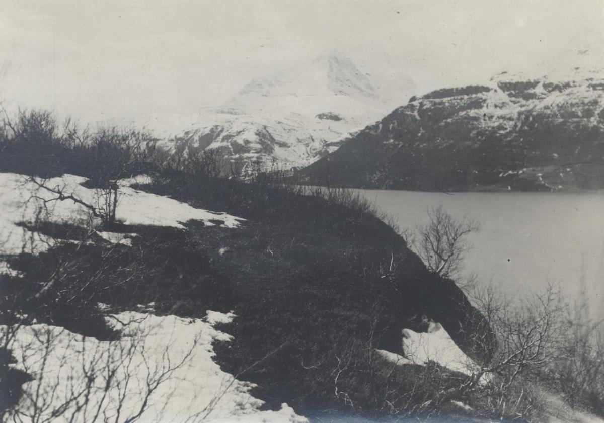 Landschaft am Lyngenfjord