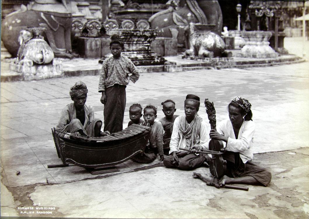 burmese musicians.