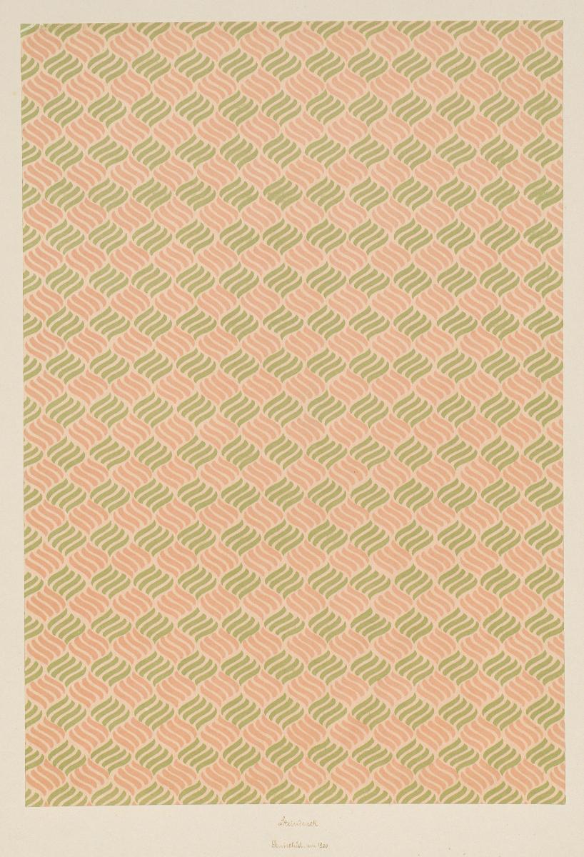 Lithografiertes Papier (Fliesenmuster)