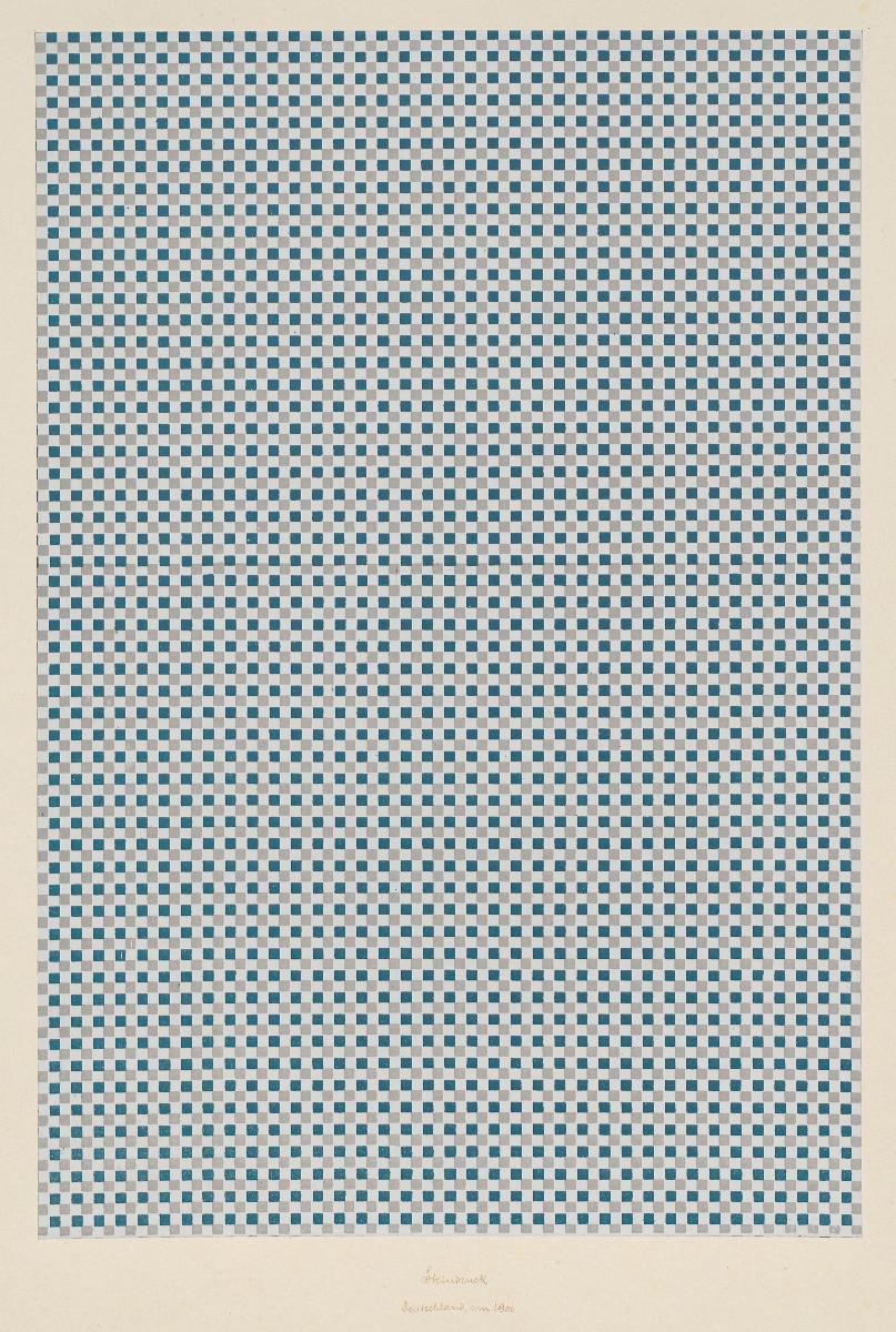 Lithografiertes Papier (Schachbrettmuster)