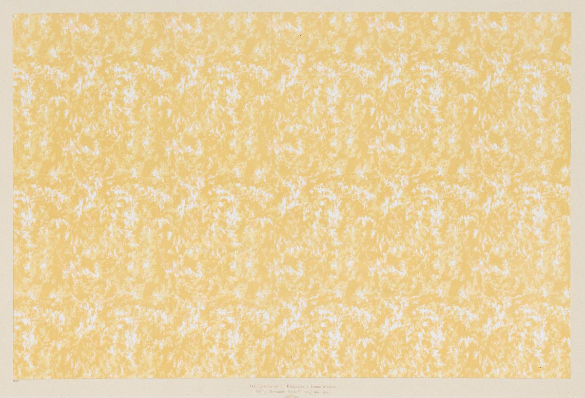 Lithografiertes Papier (Marmorimitation)