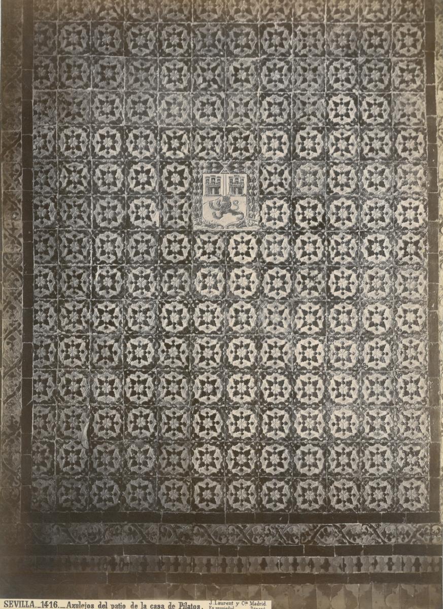 Sevilla, Haus des Pilatus, Innenhof, Fliesen