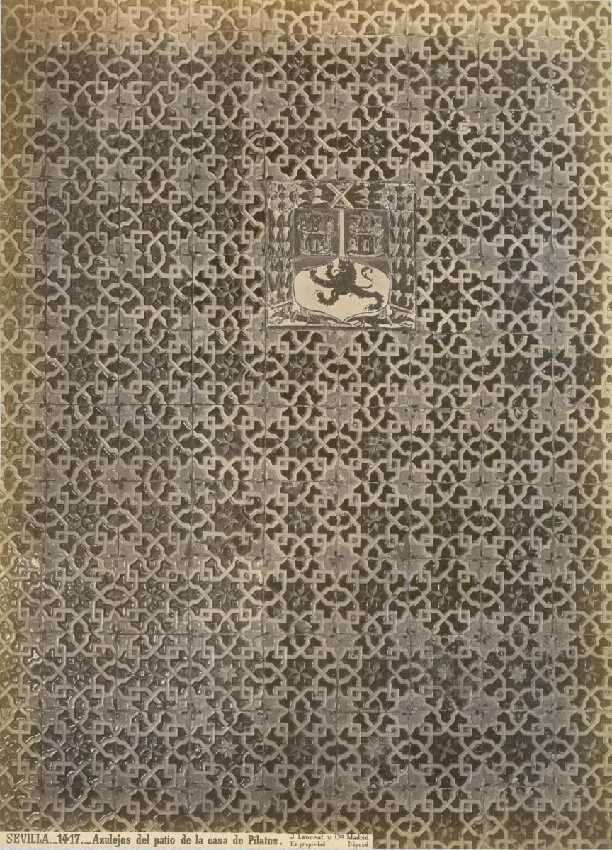 Sevilla, Haus des Pilatus, Innenhof, Fliesen