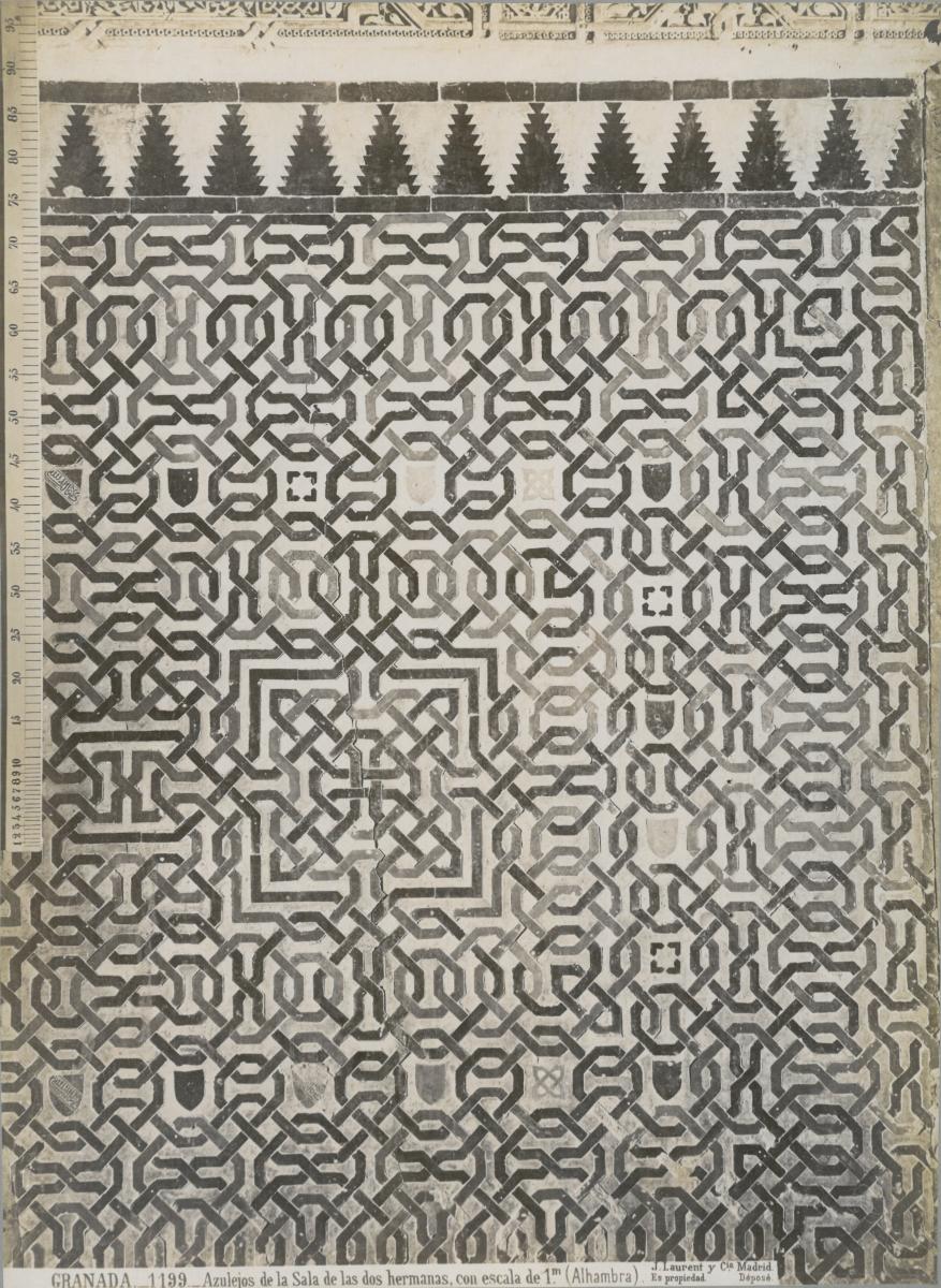 Granada, Alhambra, Sala de las dos Hermanas, Fliesen
