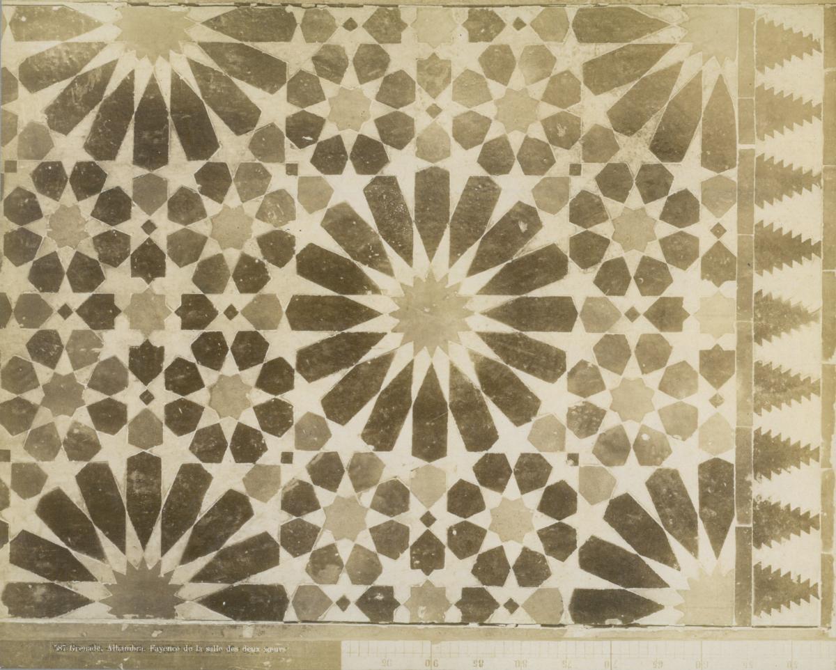 Granada, Alhambra, Sala de las dos Hermanas, Mosaik