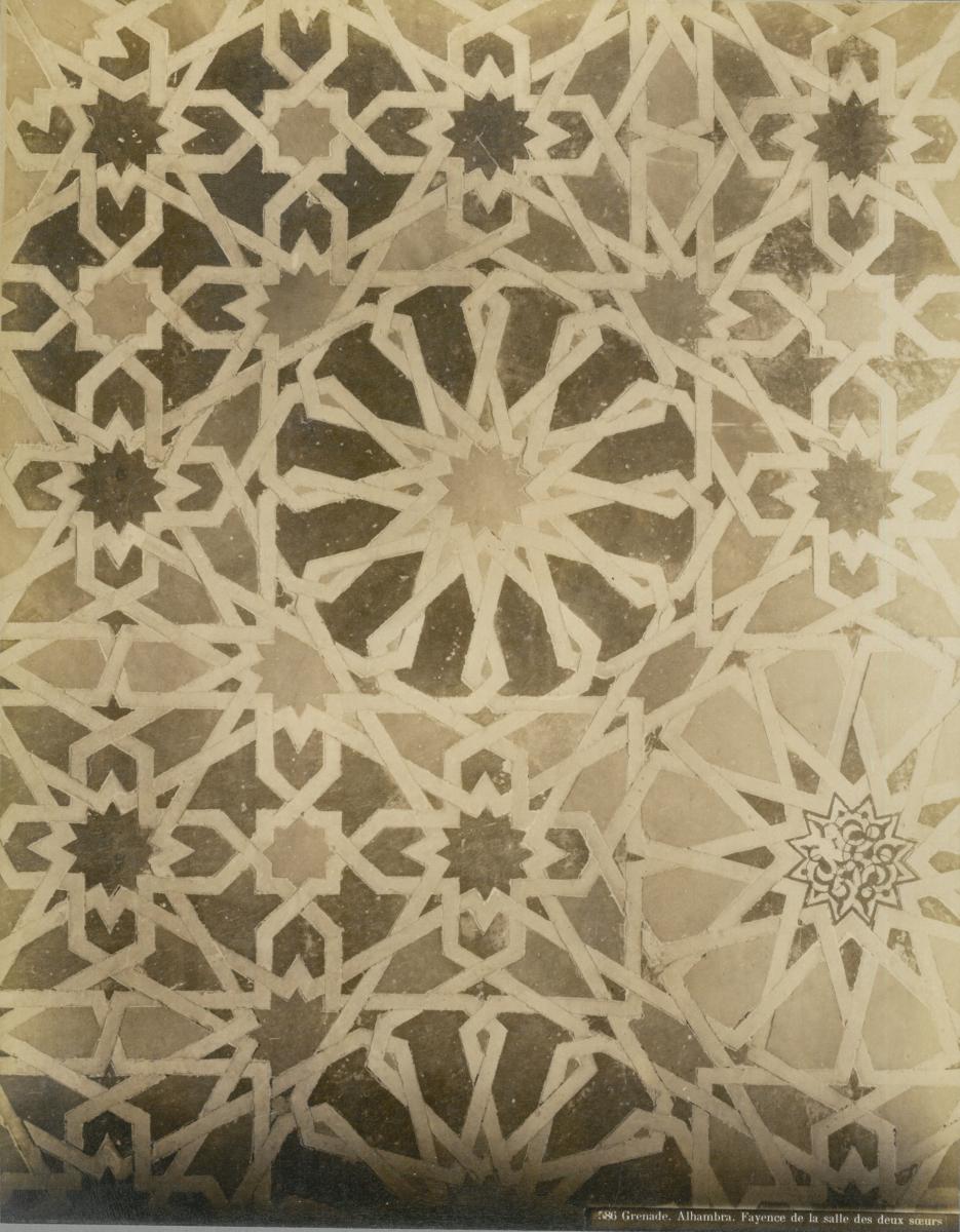 Granada, Alhambra, Sala de las dos Hermanas, Mosaik