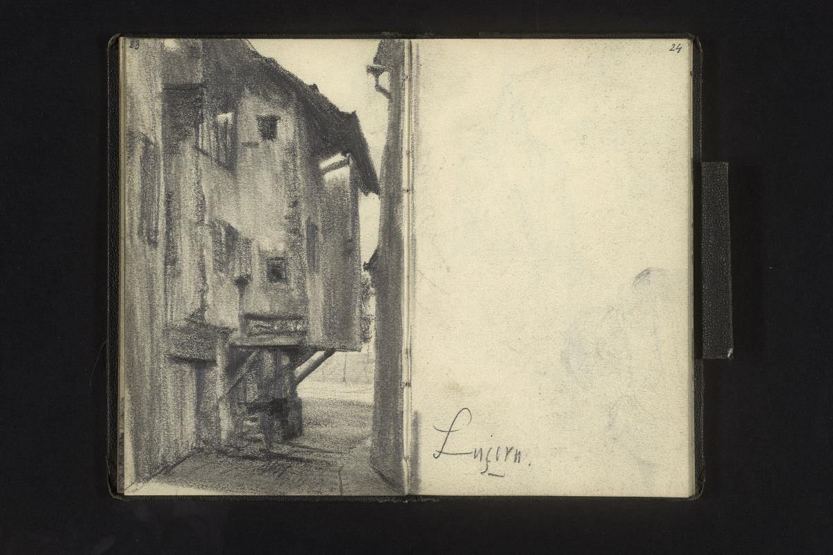 Gasse in Luzern