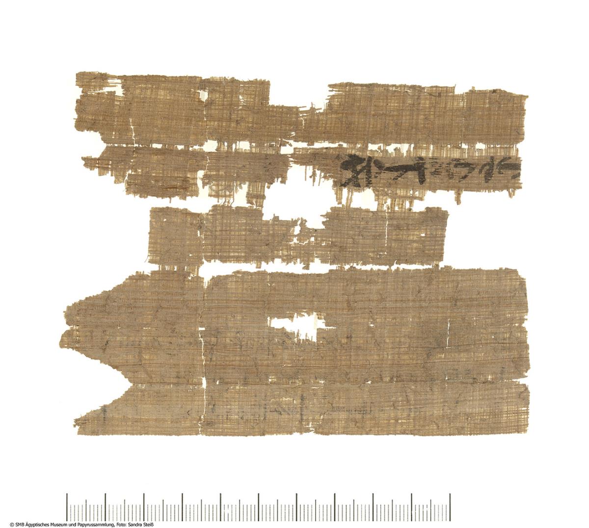 Demotischer Papyrus, Querformatbrief (Korrespondenz Espnebonchis, Sohn des Espneti-hetnetjer)