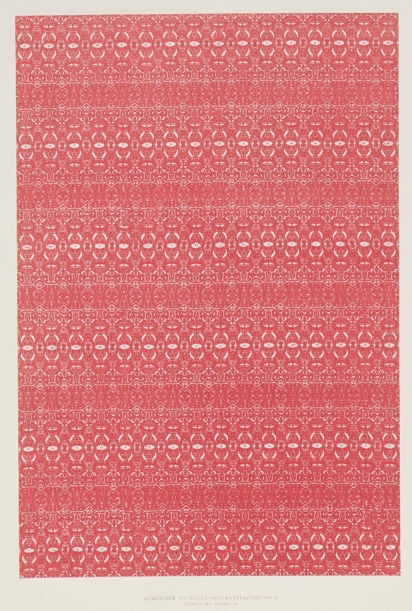 Lithografiertes Papier (Abdrücke alter Druckstöcke)