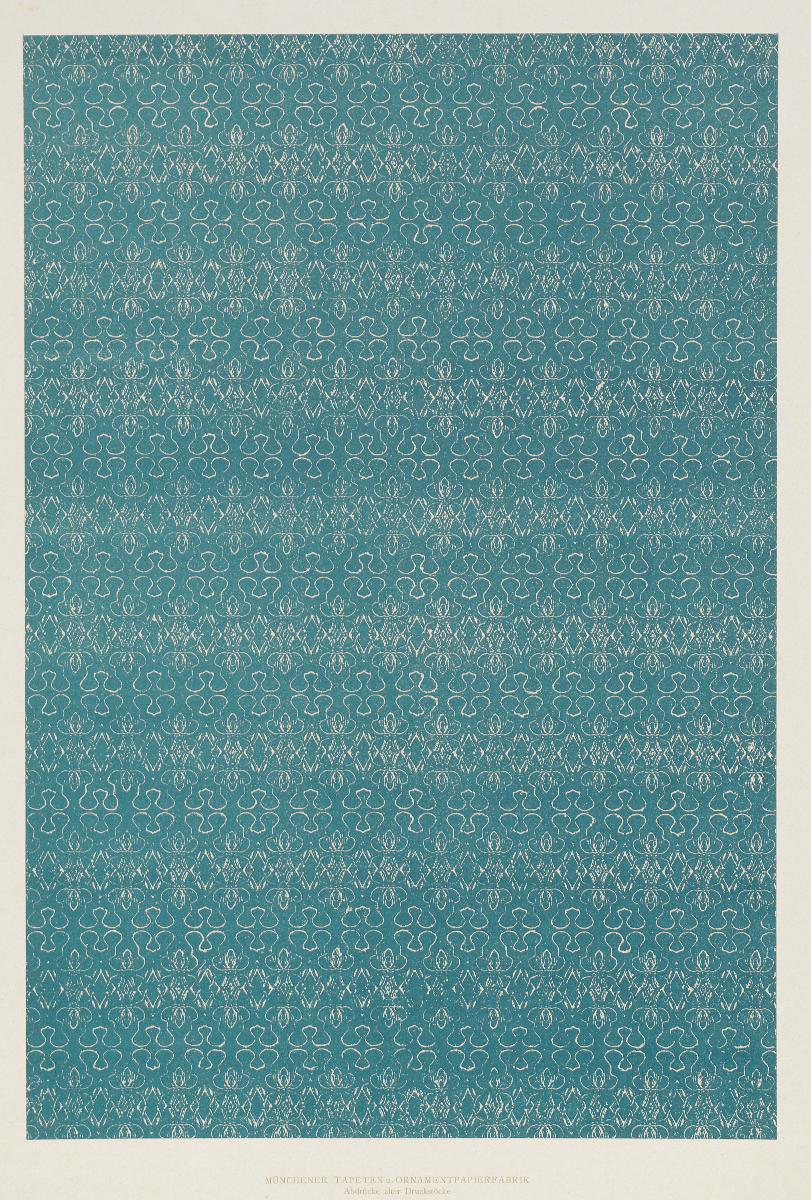 Lithografiertes Papier (Abdrücke alter Druckstöcke)