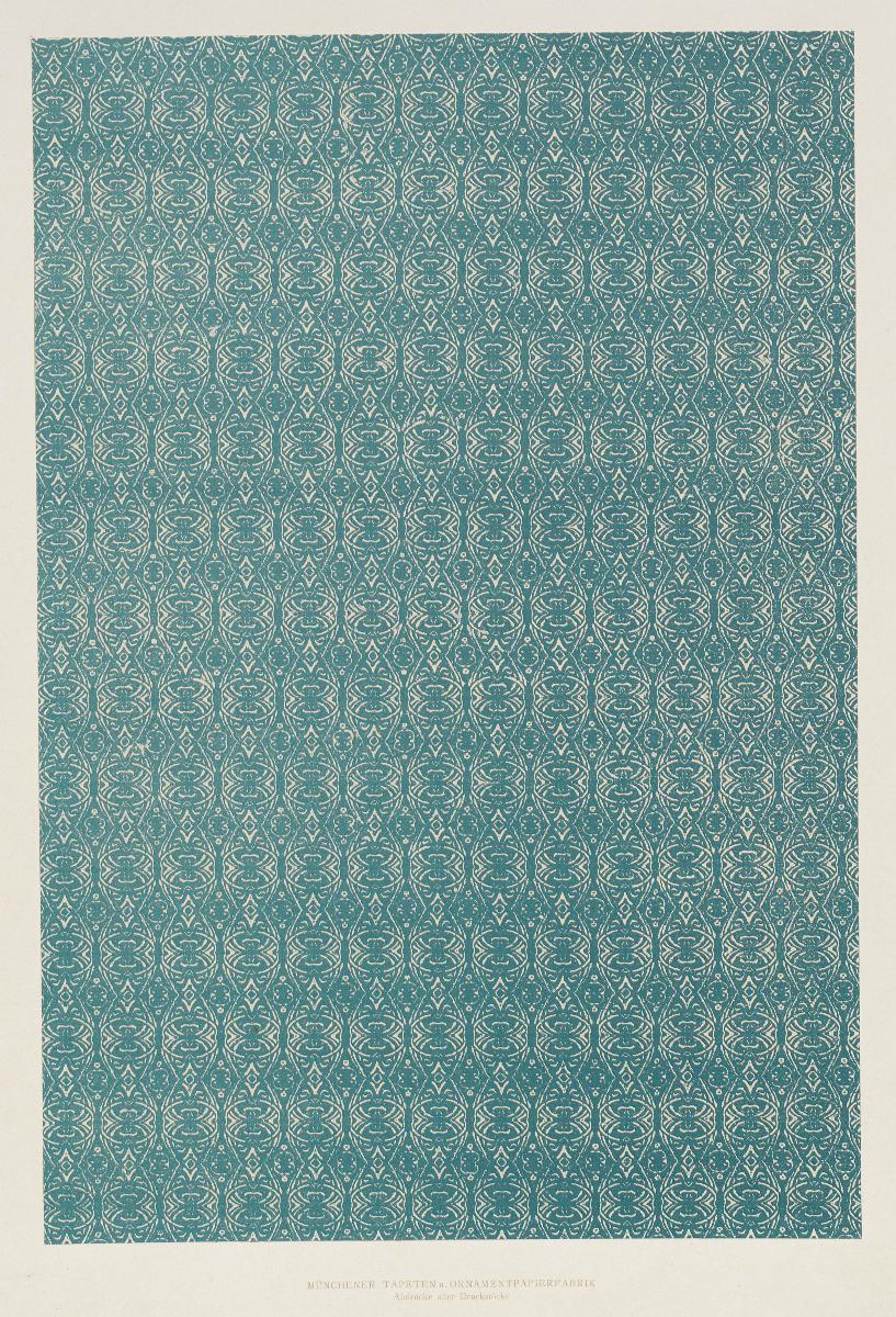 Lithografiertes Papier (Abdrücke alter Druckstöcke)