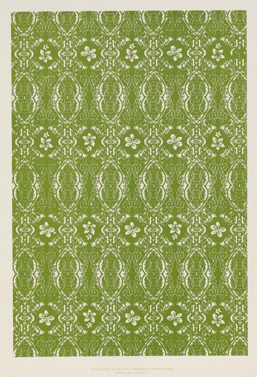 Lithografiertes Papier (Abdrücke alter Druckstöcke)