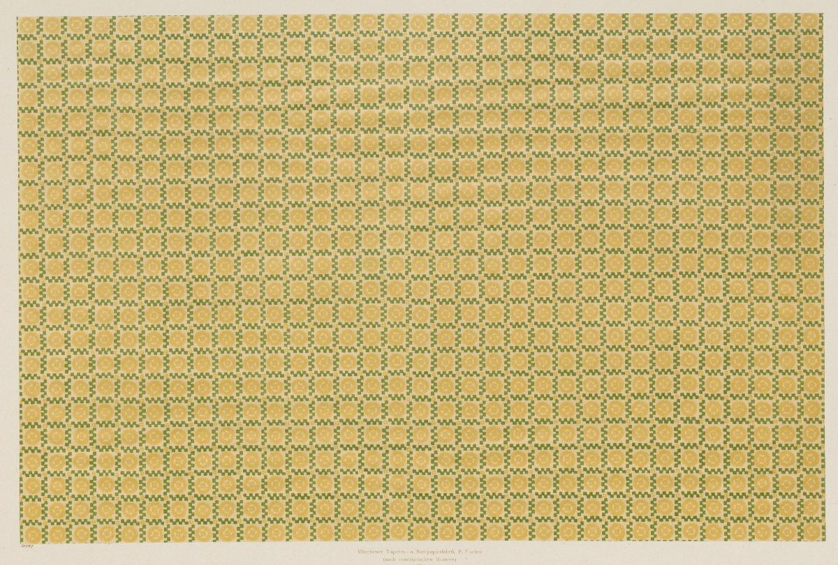 Lithografiertes Papier (nach venezianischen Mustern)
