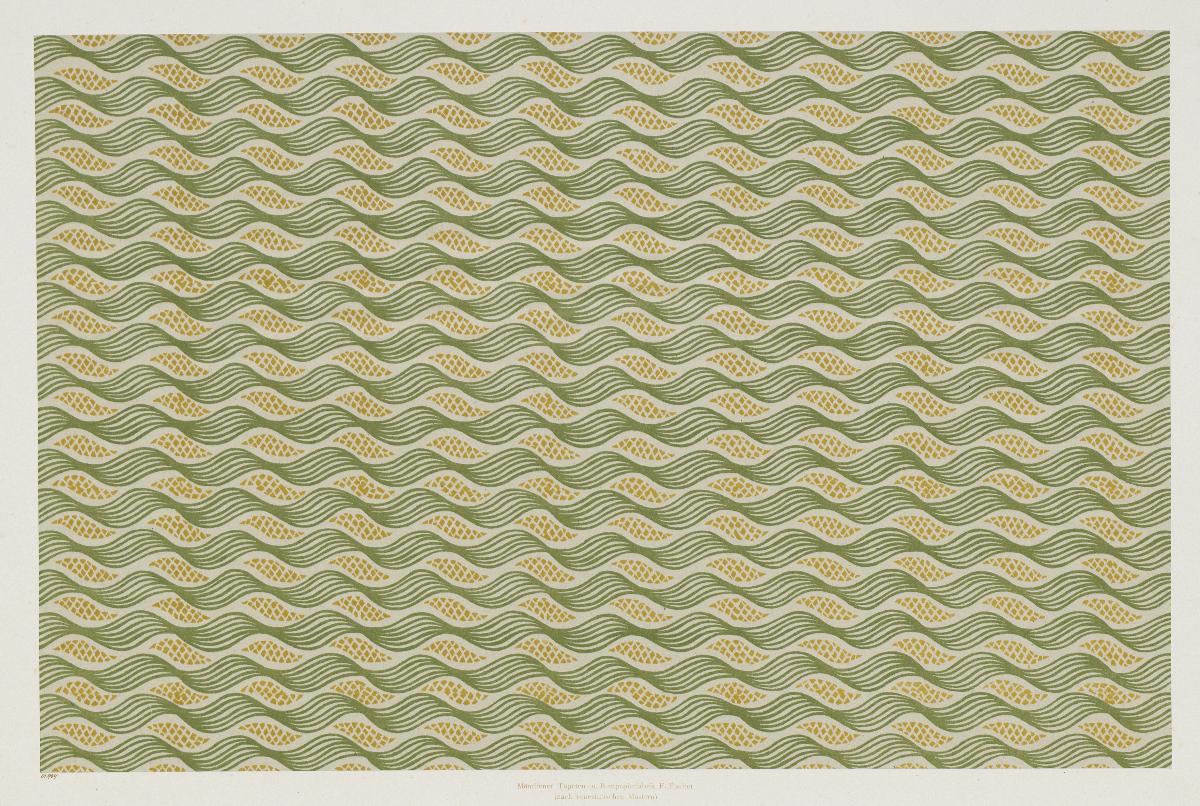 Lithografiertes Papier (nach venezianischen Mustern)