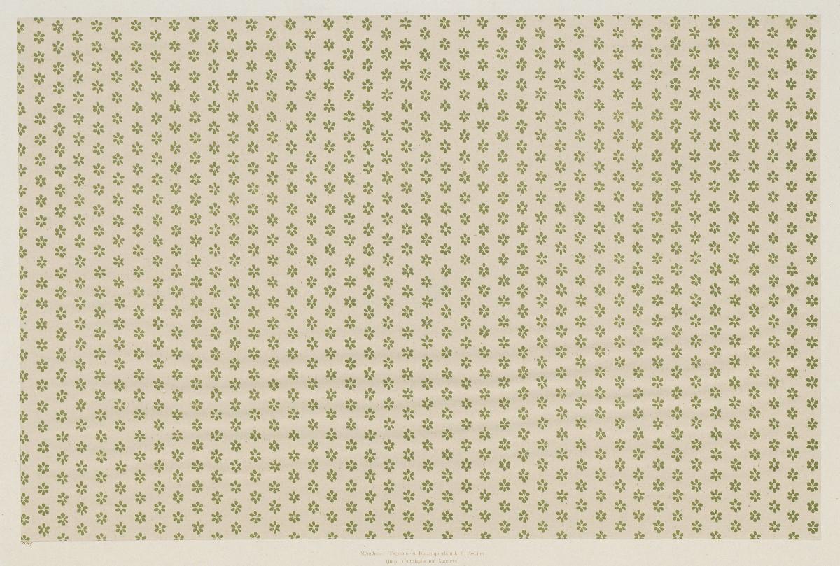 Lithografiertes Papier (nach venezianischen Mustern)