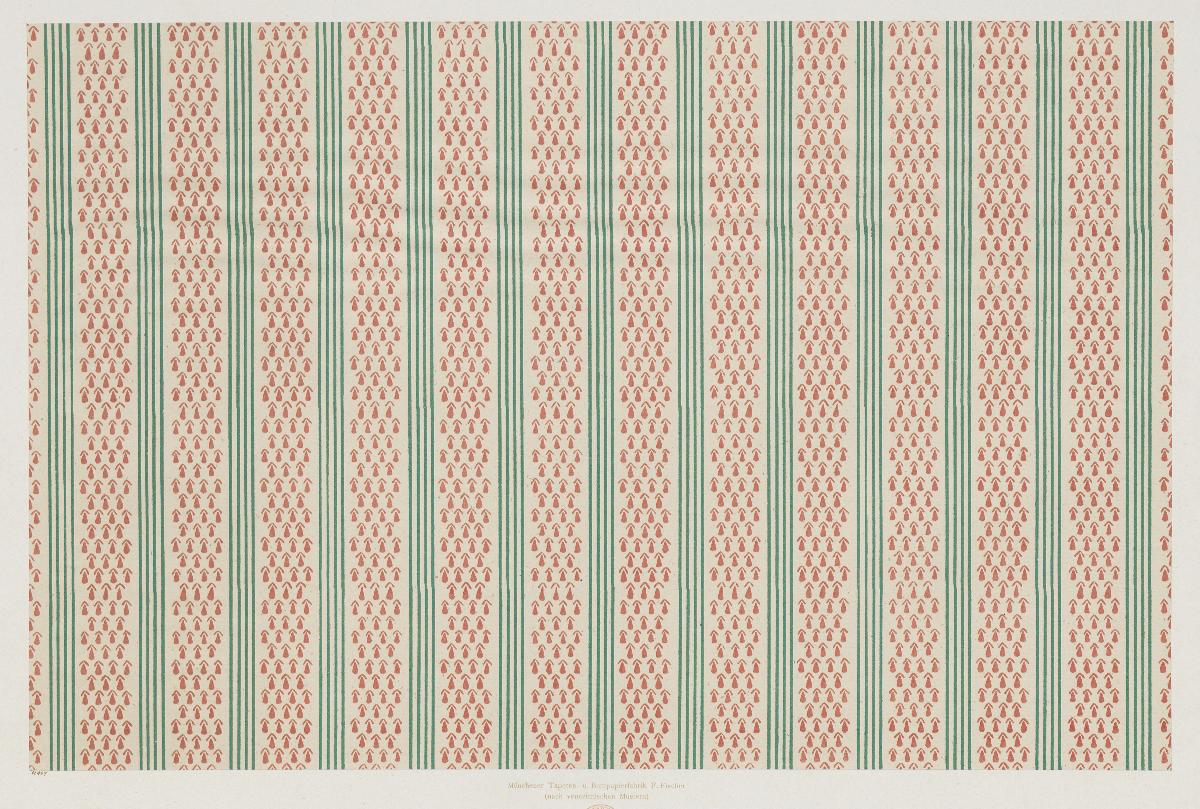 Lithografiertes Papier (nach venezianischen Mustern)