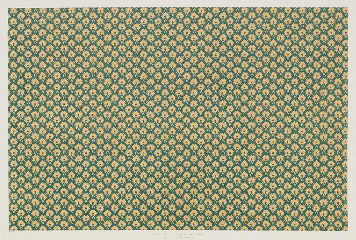 Lithografiertes Papier (nach venezianischen Mustern)