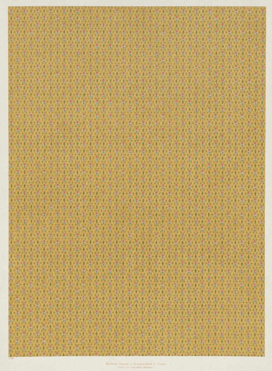 Lithografiertes Papier (nach venezianischen Mustern)