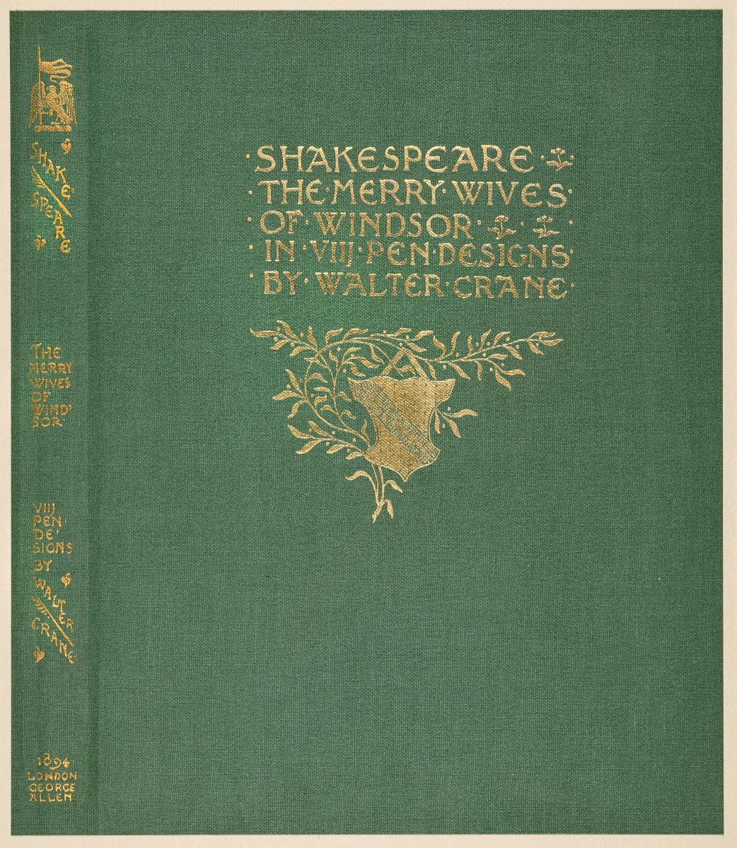 Einband zu Shakespeare The Merry Wives of Windsor